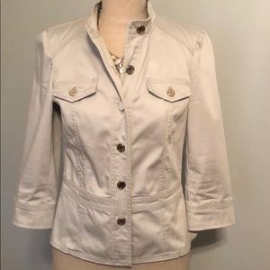 WHBM button up Kaki Jacket